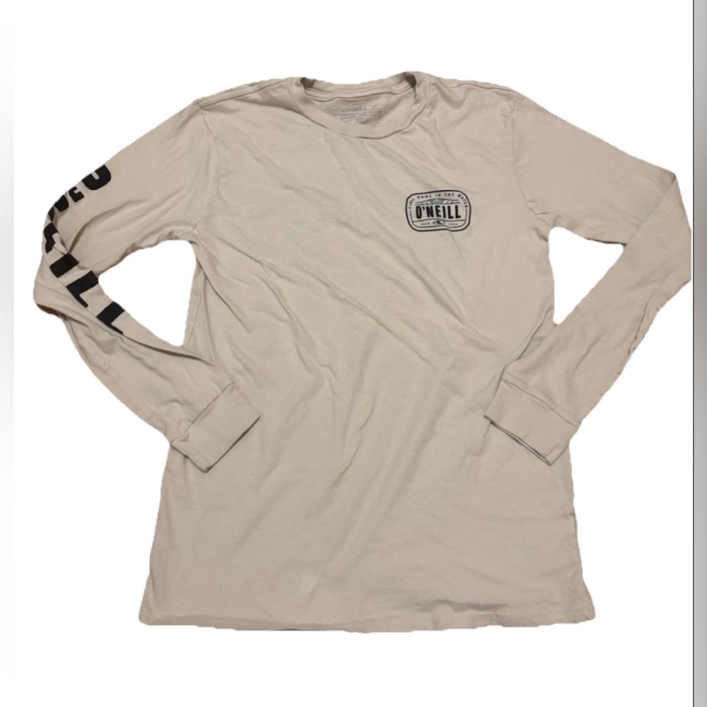 O’Neill EVENTIDE STANDARD FIT LONG SLEEVE TEE - Men’s LT KHAKI Size Small - Picture 5 of 9